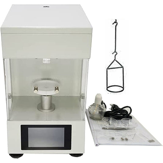 QIUSUO Surface Tension Meter Automatic Surface Tensiometer Liquid Surface Tension Measurement With Range 0 to 1000mN/m Accuracy 0.01mN/m Du Nouy Ring Method Test