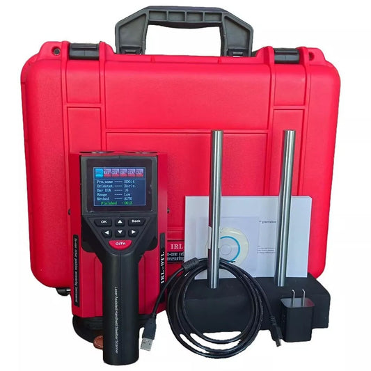 QIUSUO Handheld Concrete Rebar Scanner Non-Destructive Rebar Location Equipment Rebar Detection Equipment Concrete Reinforcement Tester With 6mm-90 Mm 7mm-200mm USB For Steel Bar Thickness Waveform Network Profile