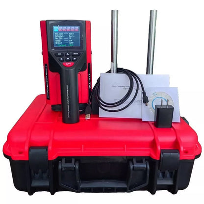 QIUSUO Integrated Rebar Detector Rebar Locating Equipmen twith Thickness Testing Section Scanning and Grid Scanning Data Storage Function Bar Diameter Φ6mm～Φ50mm USB Interface for Measure Steel Protective Layer Thickness