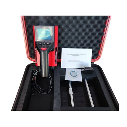 QIUSUO Integrated Rebar Scanner Concrete Rebar Locator Scanner with Bar Diameter Φ6mm～Φ50mm USB Interface Waveform Network Profile Multi-Mode for Steel Bar Thickness