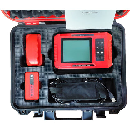 QIUSUO Concrete Rebar Detector Concrete Rebar Locator Scanner for Locating The Steel bar and Determine with Normal Mode Profile Model Grid Mode Self-Calibration of Detector Steel Bar Diameter Range Ф6mm～Ф50mm Diameter Nominal Scale Range Ф6mm～Ф32mm