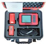 QIUSUO Rebar Detection Equipment Digital Rebar Locator for Locating Rebar Estimating Rebar Diameter and Testing Rebar Spacing with Steel Bar Diameter Ф6mm-Ф50mm Protective Layer Thickness First Range 6mm-90mm Second Range 7mm-200mm