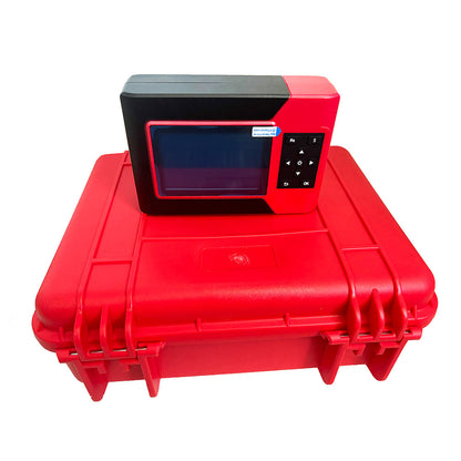 QIUSUO Concrete Rebar Scanner Reinforcement Locator Steel Bar Spacing Tester with Measuring Range of Protective Layer Thickness 6mm～90 mm 7mm～200mm for Reinforcement Positioning Estimating Rebar Diameter Testing Rebar Spacing