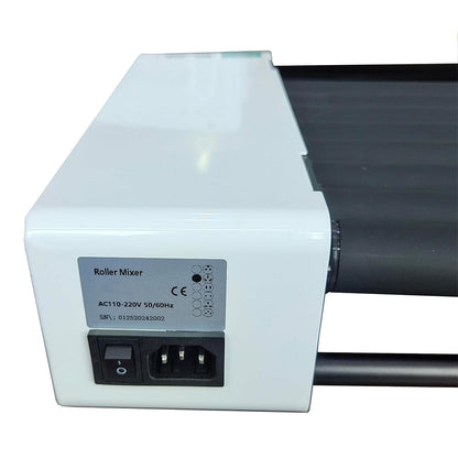 QIUSUO Roller Mixer Machine Roller Tubes Mixer with Max Capacity 2*50ml Centrifuge Tube/0.8kg 8 Rollers Horizontal Rolling Brushless Motor Timing 1min-23h59min Speed 20-80 rpm SPECS φ6-34mm