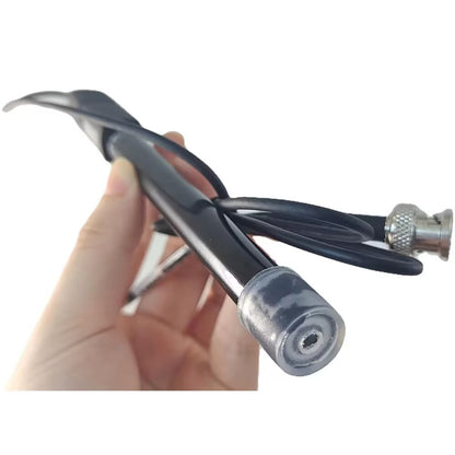 QIUSUO Benchtop Ammonium Ion Meter NH4 Ion Meters with Calibration Fluid Range 0.1 to 18000 ppm Accuracy±0.5% F.S. USB Communication Interface Auto-Read Function Calibration Solutions 0.001 0.01 0.1 1 10 100 1000 10000