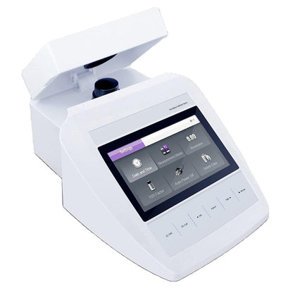 QIUSUO Digital Turbidity Meter Water Turbidity Instrument with Turbidity Range 0~2000 NTU/FNU Accuracy ±3% 0~500 EBC Accuracy ±2% USB Communication Interface Suspended Particle Analysis 4 PCS Calibration Solution