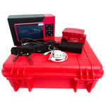 QIUSUO Rebar Detection Equipment Digital Rebar Locator with Rebar Diameter 6-50mm Display Rebar Grid Layout for Measuring Concrete Protective Layer Thickness Reinforcement Positioning Estimated Rebar Diameter Test Rebar Spacing