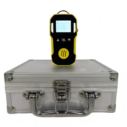 QIUSUO Hydrogen Chloride Gas Detector Digital HCL Gas Monitor with Measuring Range 0-50ppm Resolution Ratio 0.1ppm  L-Alarm 5ppm H-Alarm 10ppm Water-proof for Hydrogen Chloride Gas Leakage Detection