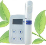 QIUSUO Chlorophyll Analyzer Plant Chlorophyll Meter with 16GB Large Storage Space Measuring Area 2mm * 3mm Leaf Surface Temperature -10 to 99.9℃ High-Contrast LCD Display Support Sustainable Practices