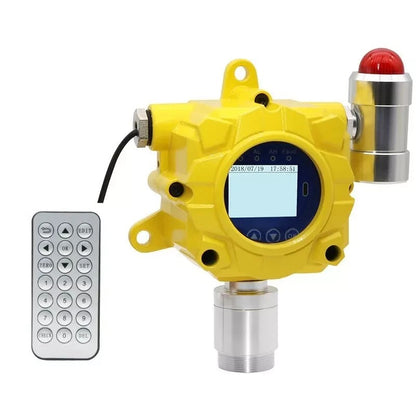 QIUSUO Nitrogen Gas Detector Wall-mounted N2 Detector with Resolution 0.1ppm Range 70%- 100%VOL  Accuracy ≦ 5% F.S for Detection Gas in Refinery Chemical plant LPG station Response time T＜30s