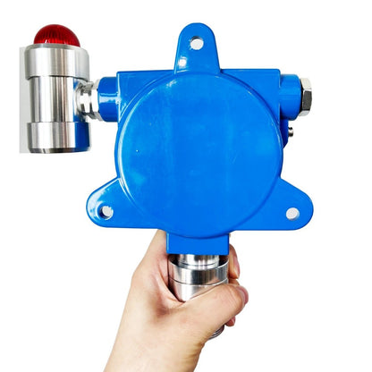 QIUISUO Fixed HF Gas Detector Hydrogen Fluoride Detector with Range 0-10ppm Resolution 0.1ppm L-alarm 3ppm H-alarm 5ppm Accuracy≦ 5% F.S Water-proof High Precision and Real Data